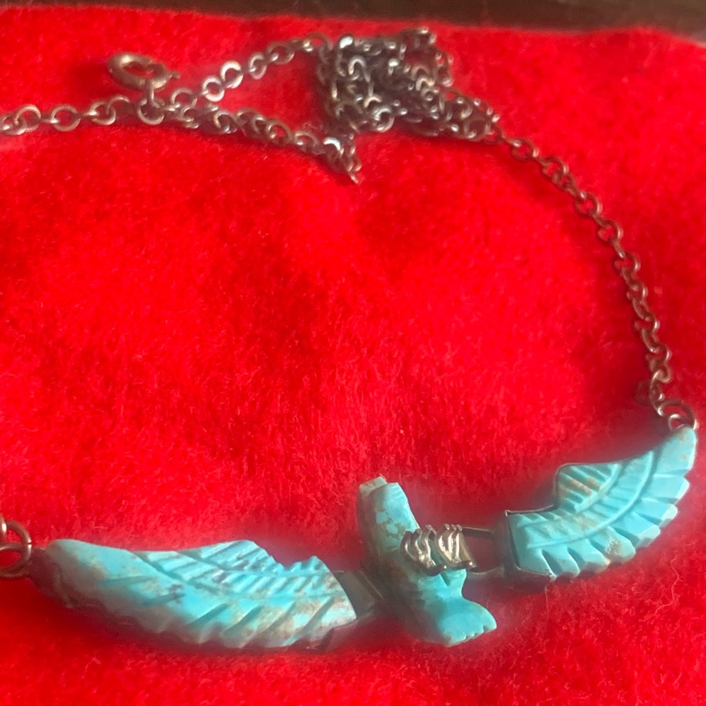 Turquoise Eagle Necklace